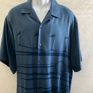 Tommy Bahama LA Dodgers MLB apparel Camp Shirt